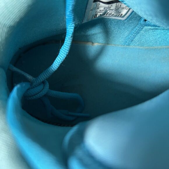 Nike Zoom Air Hyperdunk X TB AT3866-402 Mens Size 17 Blue Basketball Shoes Used - Picture 11 of 12